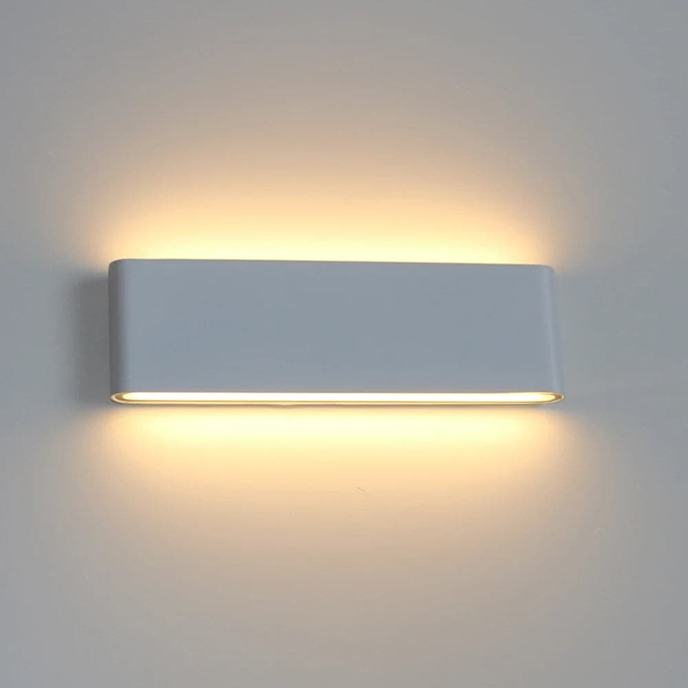 Kinkiet LED 24W | Wodoodporny Aluminiowy Kinkiet Ścienny 0.5kg