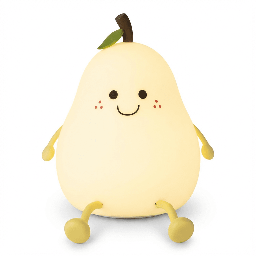 Lampka GlowPear | Miękkie Światło LED 0,5 kg | Lampka Nocna Dla Dzieci