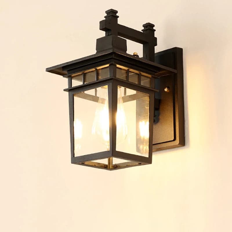 Retro Wodoodporna Lampa Ścienna E27 | Idealna Do Ogrodu 0.8kg