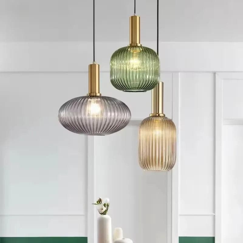 GLAS | szklana lampa wisząca