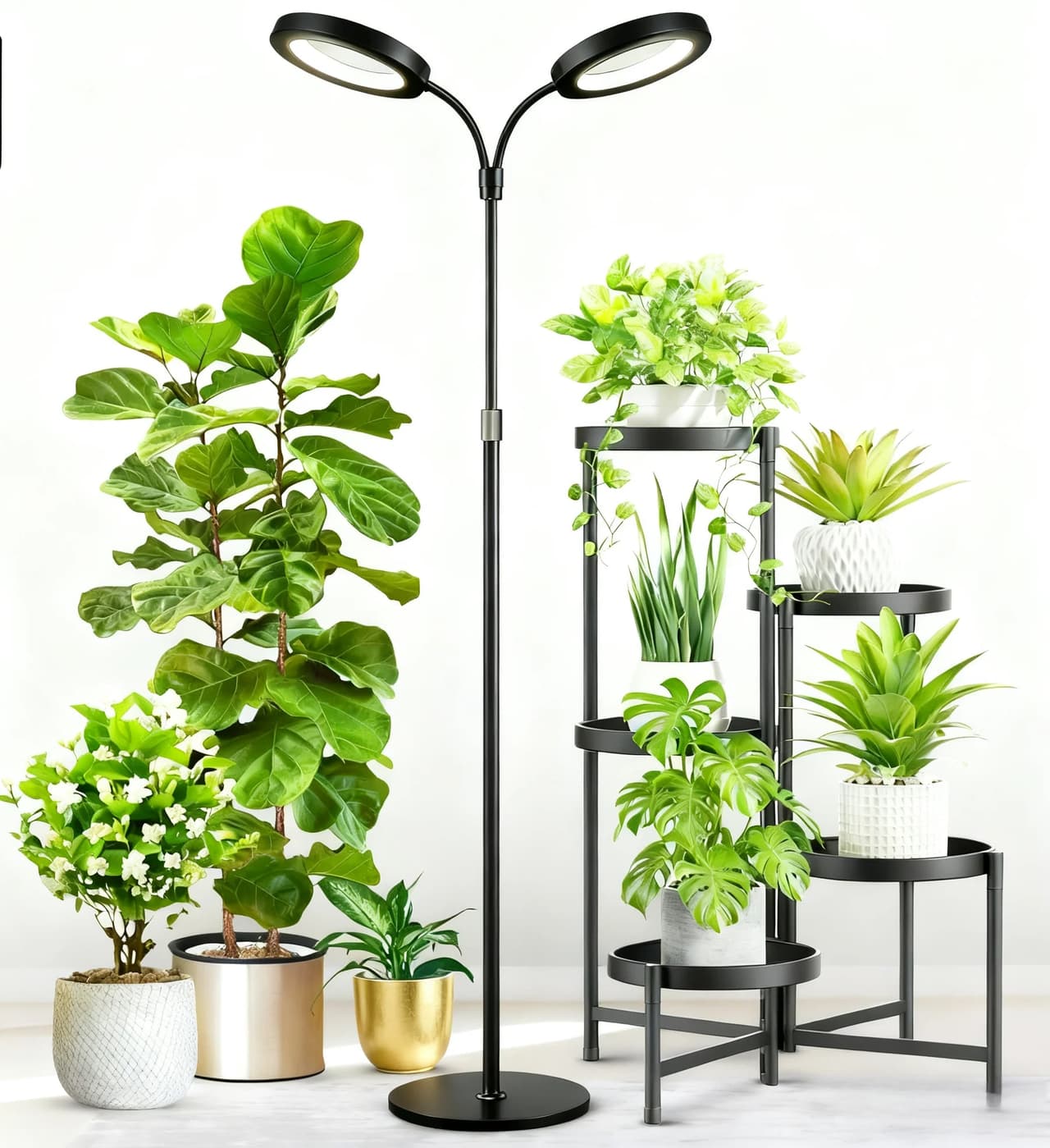 Lampa do Roślin LED | Przyciemnianie 6 Poziomów, 1.5 kg