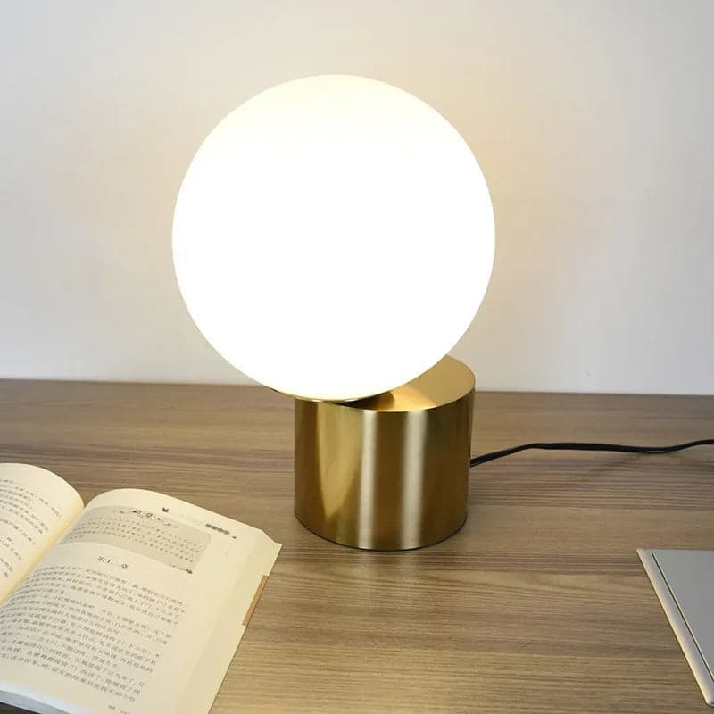 Pochylona Kula Ziemska | Nowoczesny Design 0,8 kg | Lampa Ozdobna