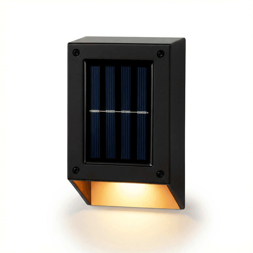 Lampa Fencis | Kinkiet solarny LED 0,5kg