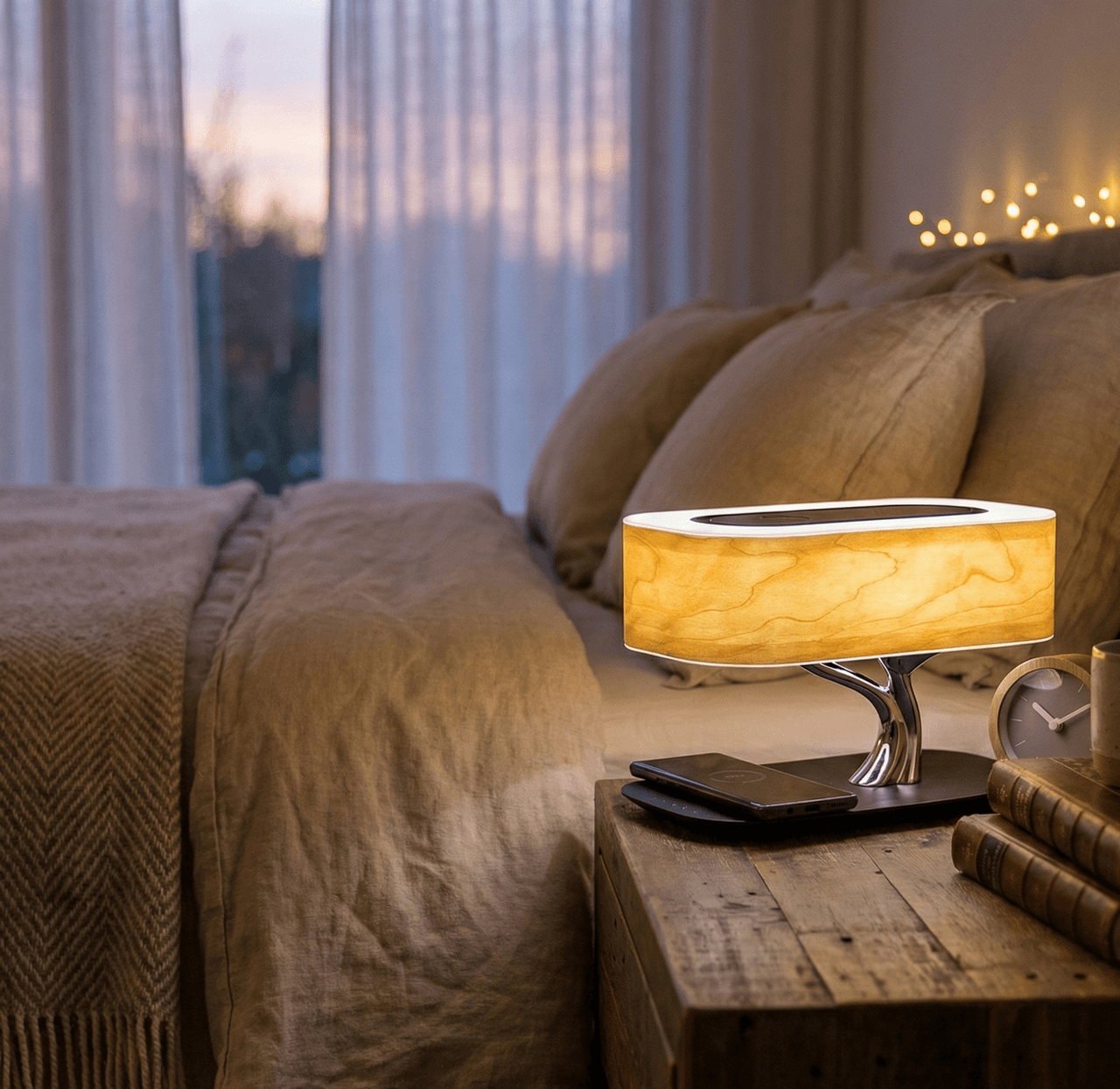 Lampa Drzewo Życia | Ładowanie bezprzewodowe