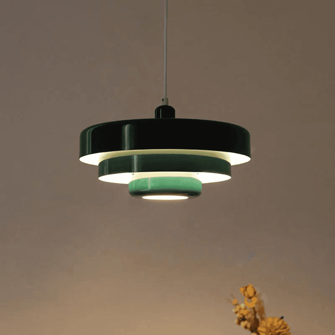 Lampa Wisząca LED Vintage – Metalowe Oświetlenie do Salonu