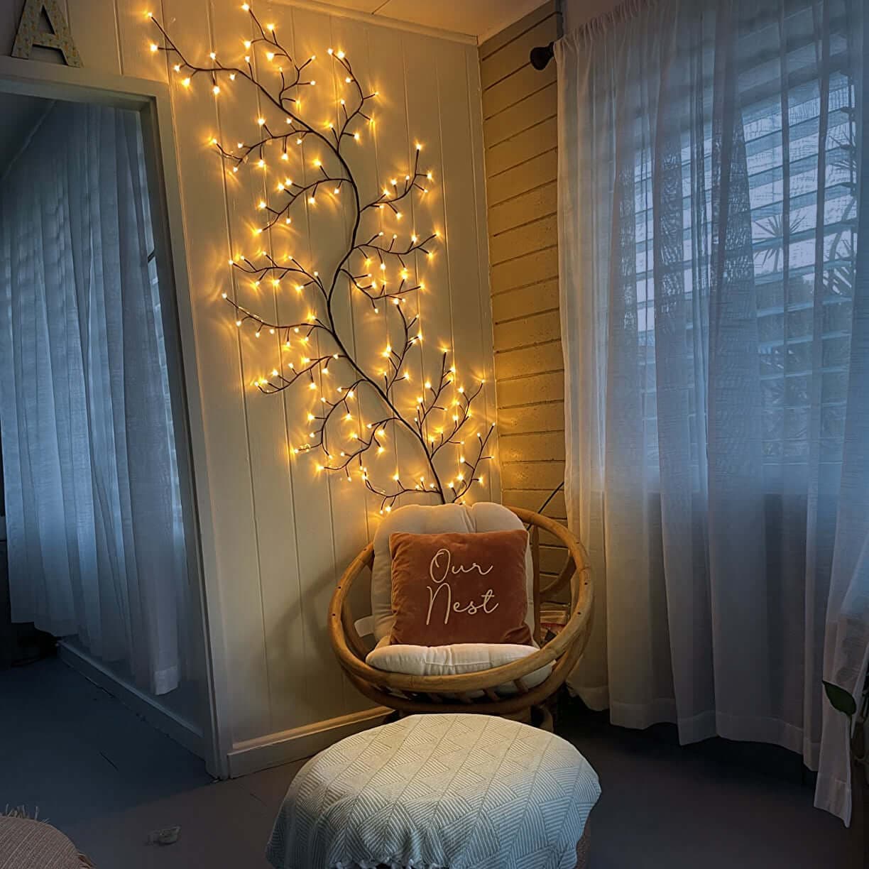 Lampa winorośli wierzbowej | Elastyczne gałęzie 0,63 kg