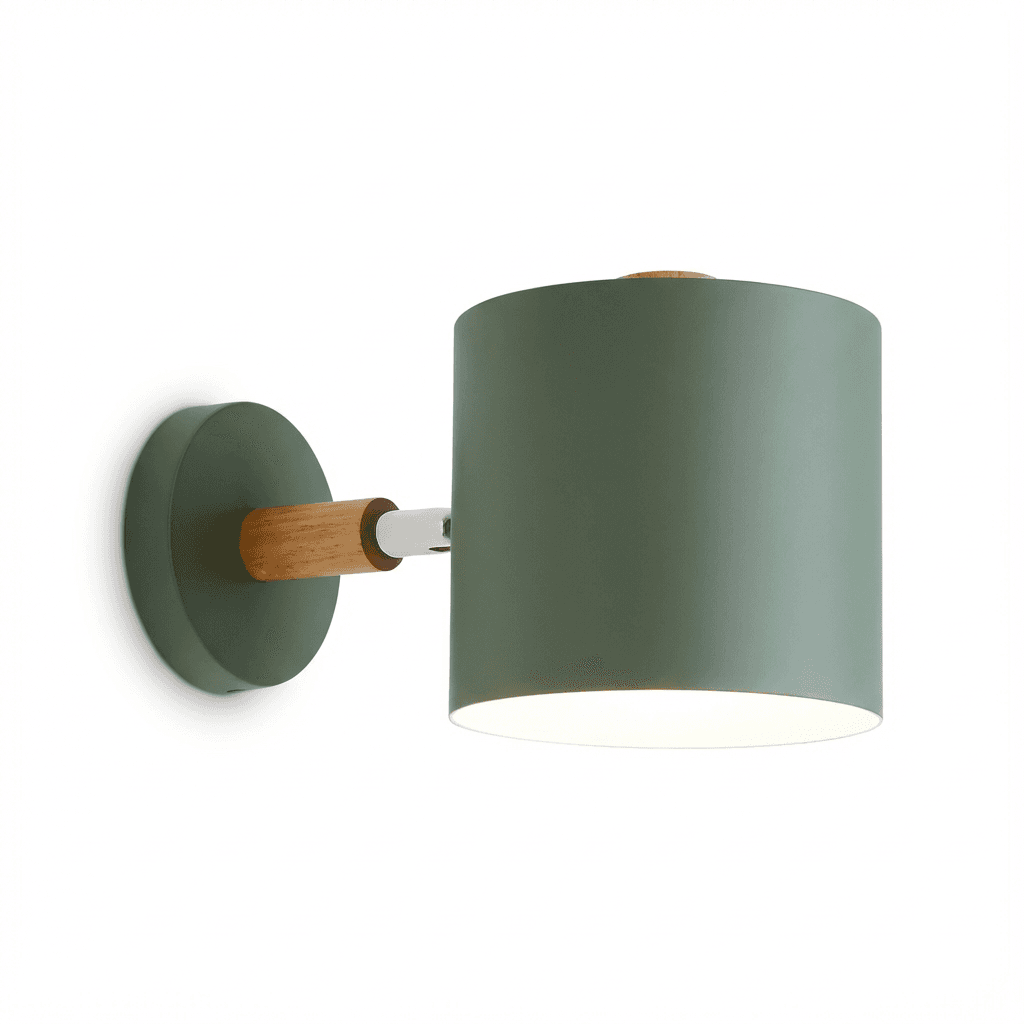 Sveno | Lampa Ścienna | Metal i Drewno 1.5kg