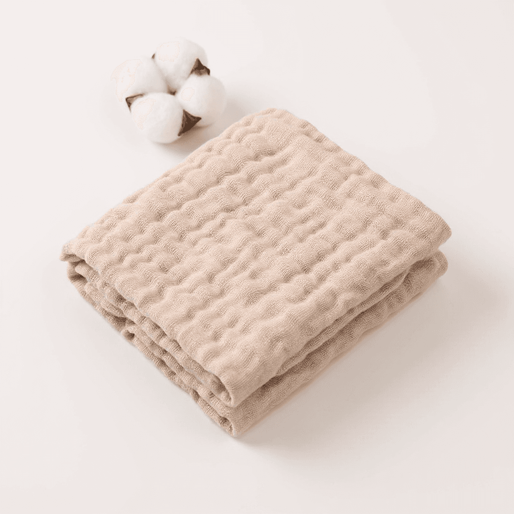 Muślinowy Ręcznik Do Twarzy | 100% Bawełna Muślinowa, Wysoka Chłonność, 0,1 kg