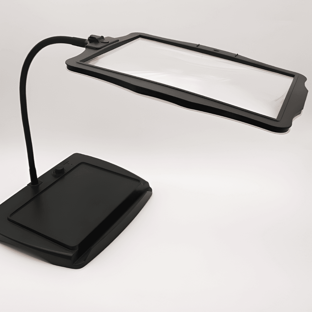 Lampa Podłogowa z Lupą LED 3x – Oświetlenie do Czytania i Rękodzieła