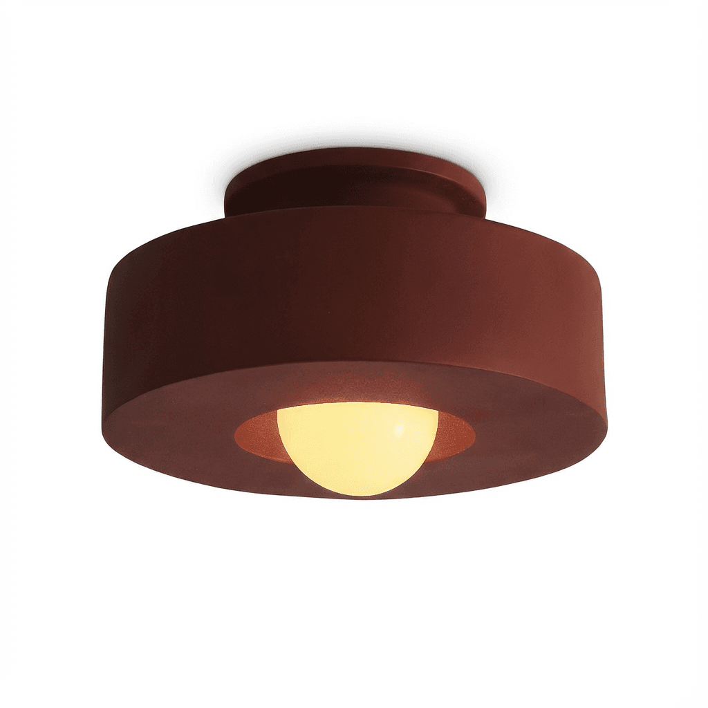 Lampa Sufitowa Kumo | Geometryczna Forma z Metalu i Żywicy 1.5kg