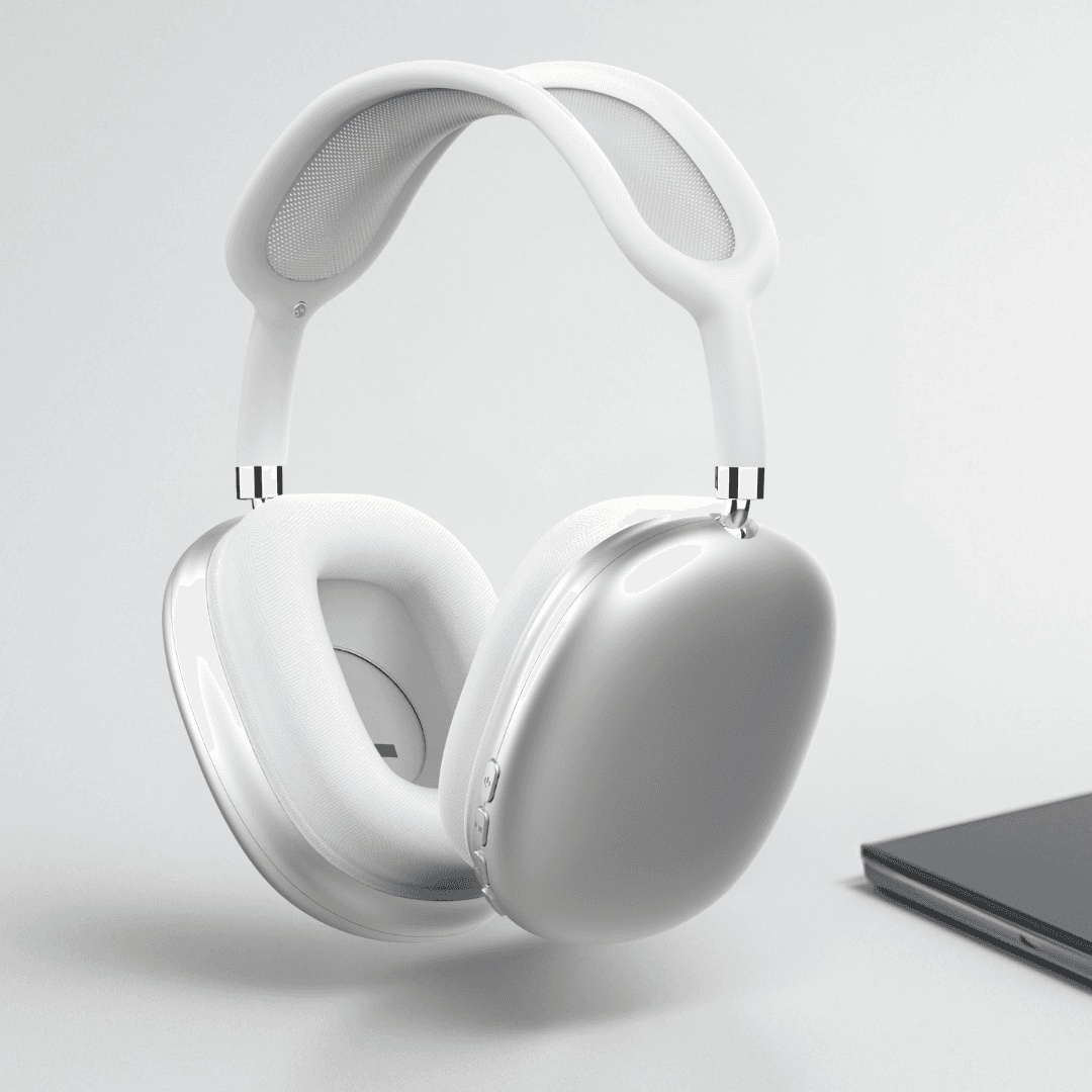 Słuchawki Bluetooth ANC Over-Ear – Bezprzewodowe do Pracy i Podróży