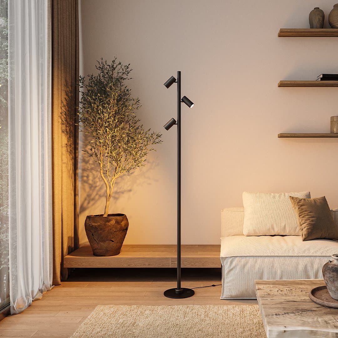 Lampa podłogowa ARCA | System magnetyczny 1,5 kg