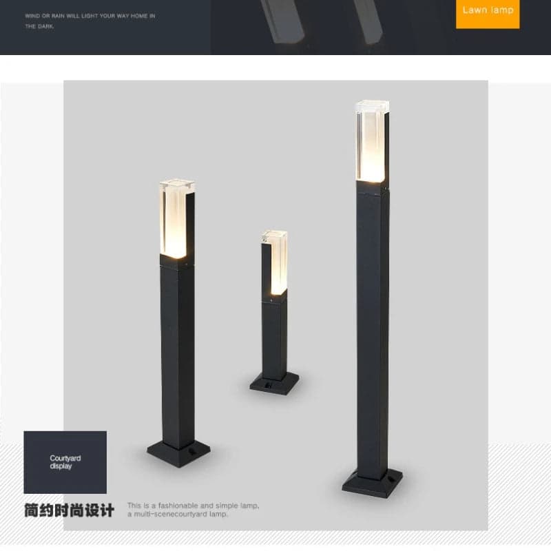 Lampa Trawnikowa LED 10W | Wodoodporna IP65 | Nowoczesne Lampy Ogrodowe