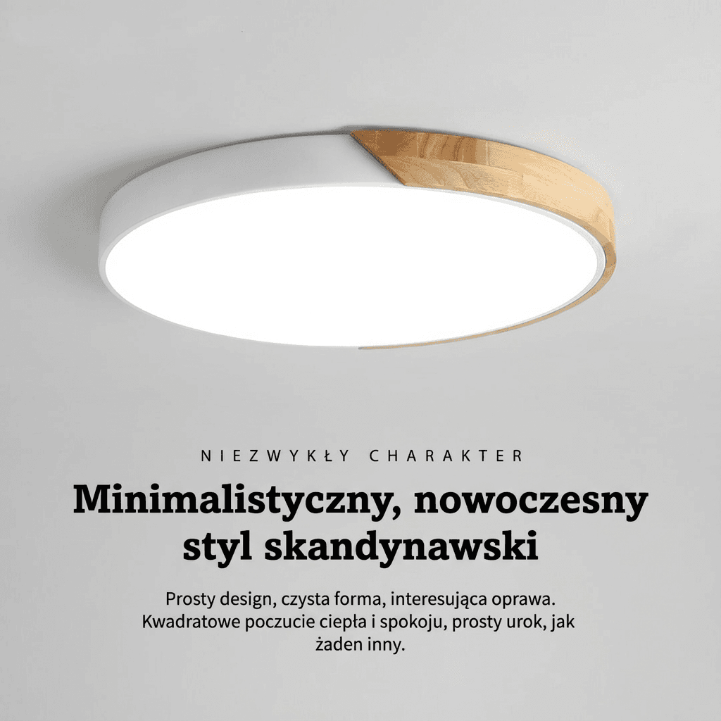 LUNN – plafon sufitowy LED