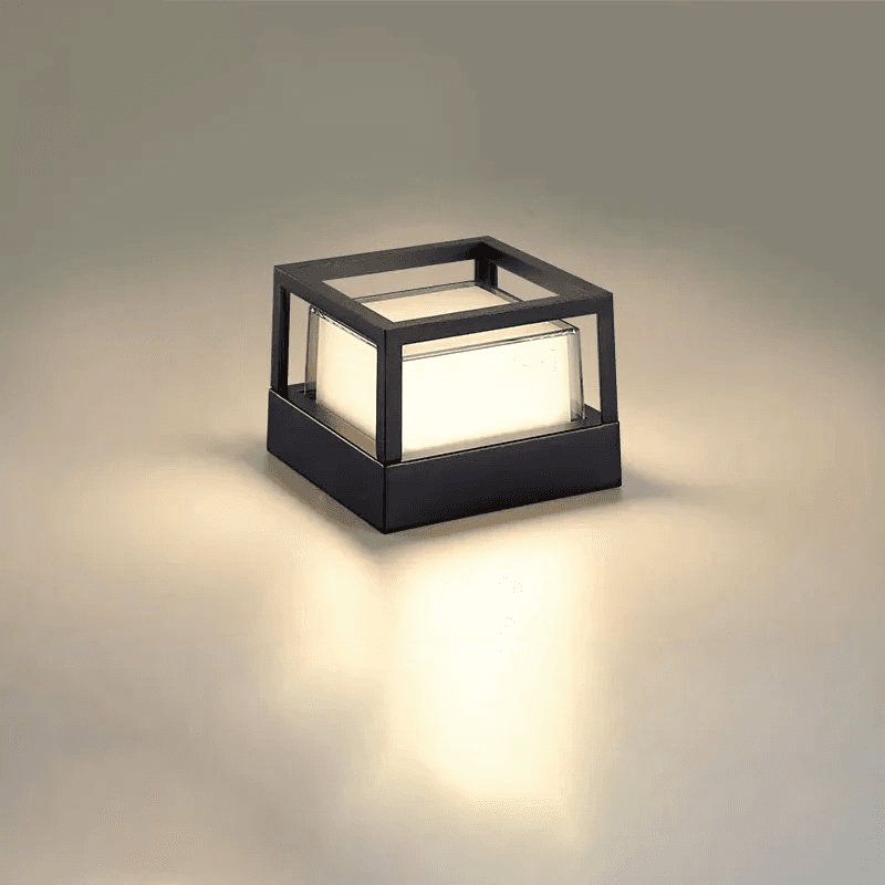 Wodoodporne aluminiowe cylindryczne LED oświetlenie zewnętrzne