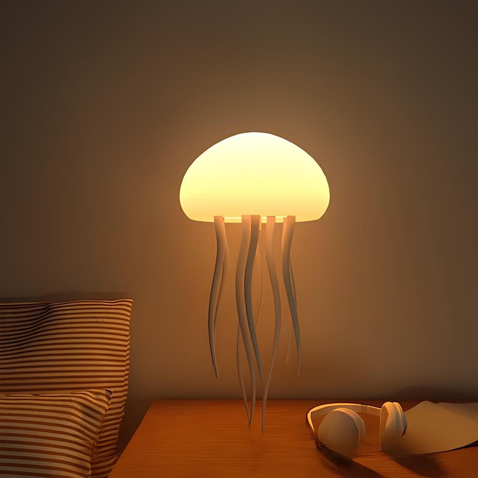Pływająca Lampa Meduza z 72 Kolorami | Interaktywne Oświetlenie LED z Tańczącymi Mackami