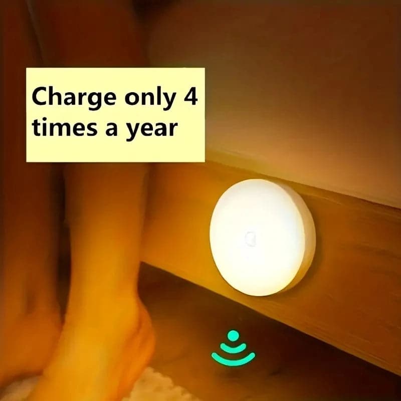 Lampka Nocna Z Czujnikiem Ruchu | Bezprzewodowa 0.5kg