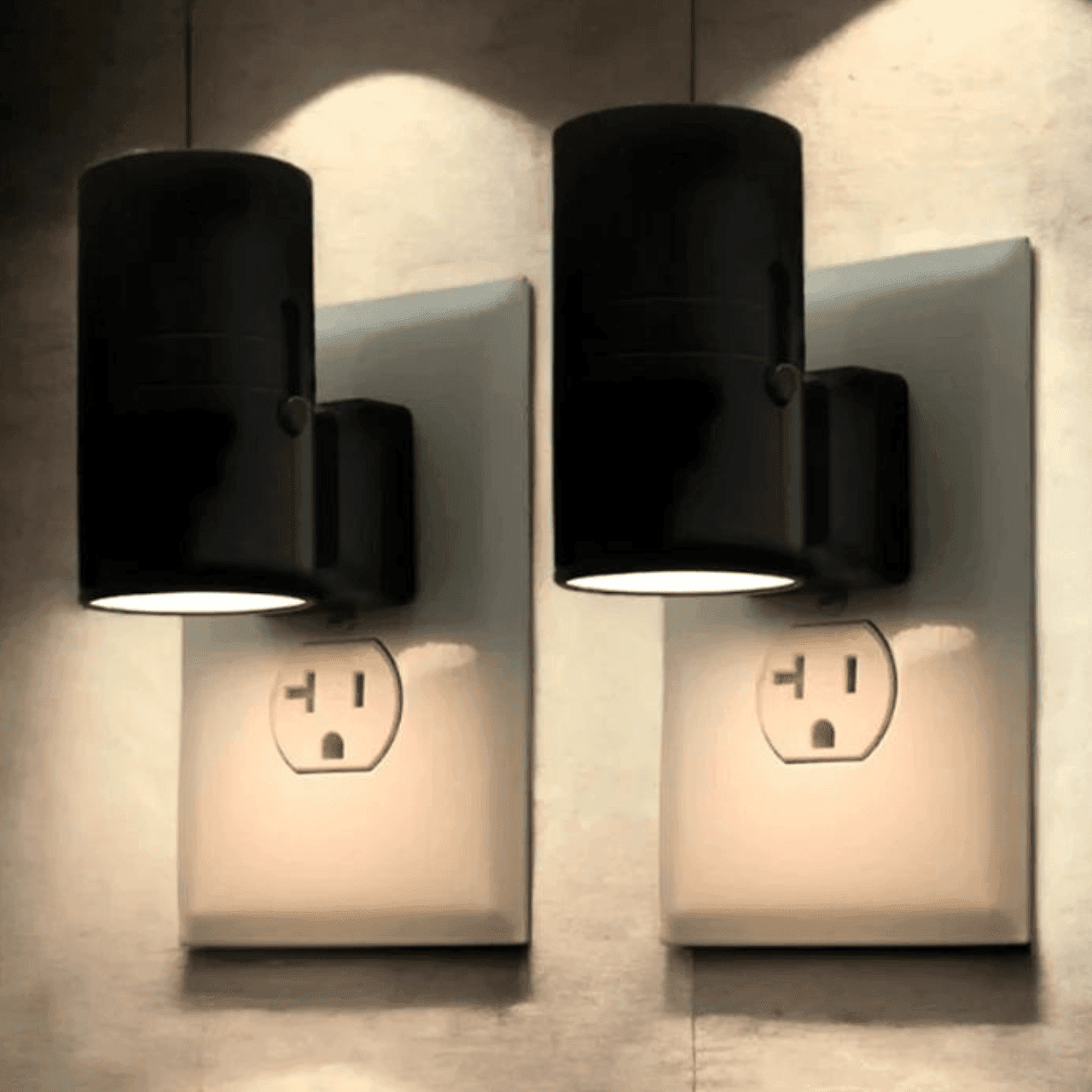 Lampka Nocna LED do Gniazdka – Automatyczne Oświetlenie do Sypialni