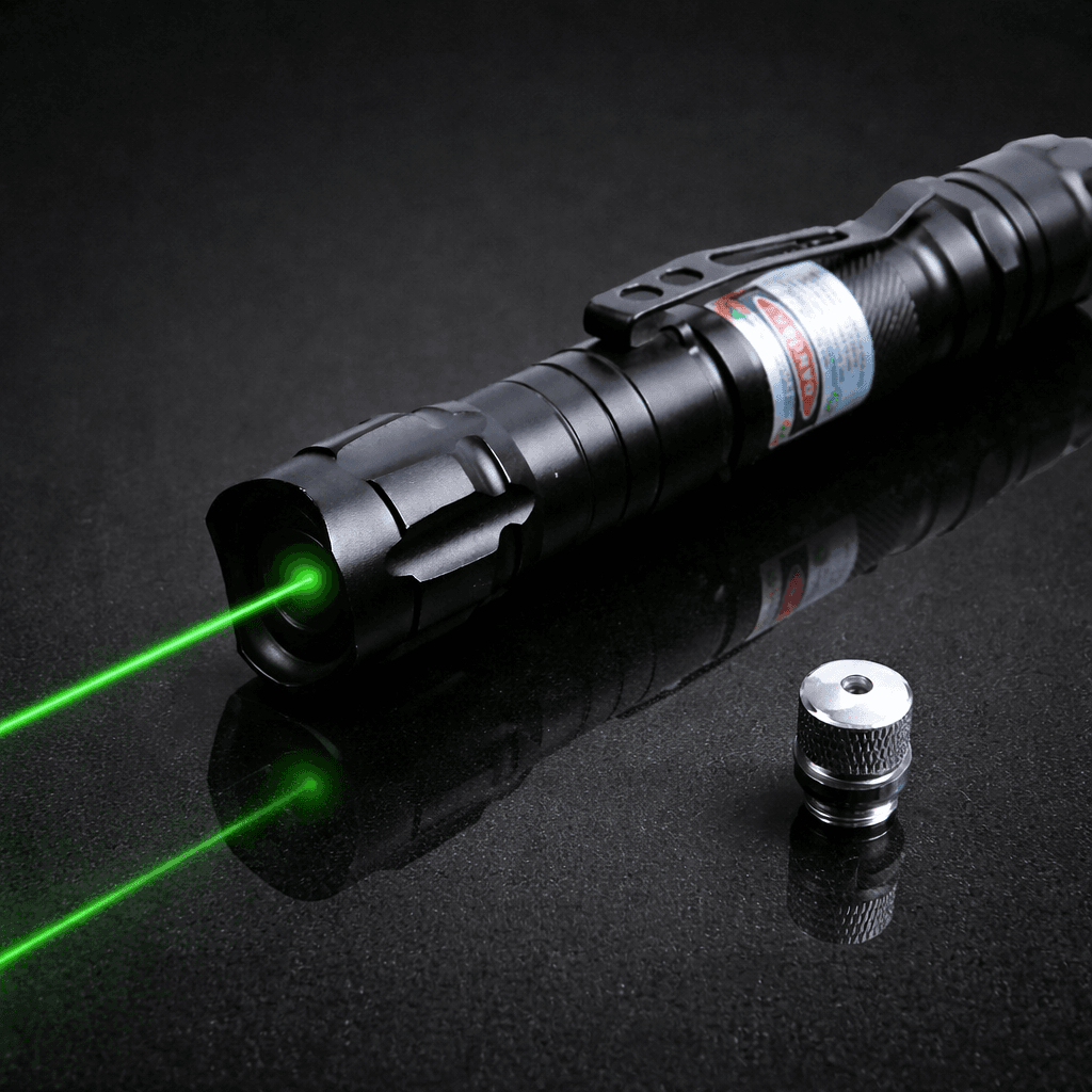 Wskaźnik Laserowy Zielony Aluminiowy – Do Prezentacji i Astronomii