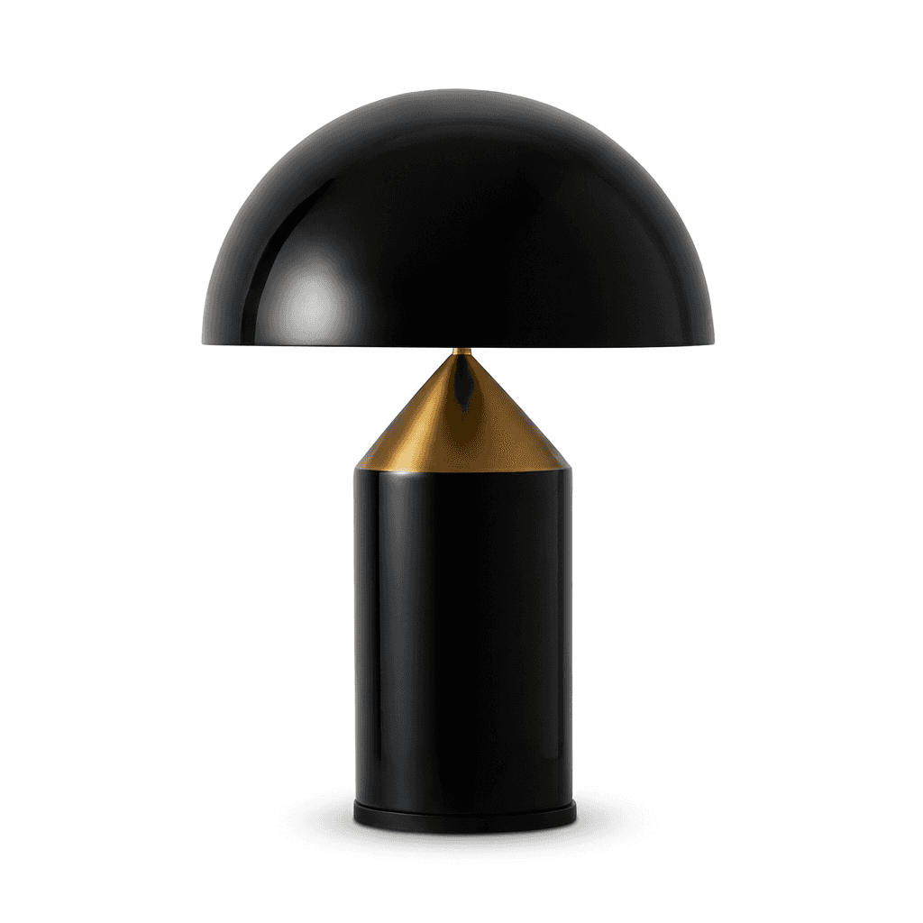 Lampa Stołowa Noma | Czarna Metalowa Konstrukcja | 1,5 kg