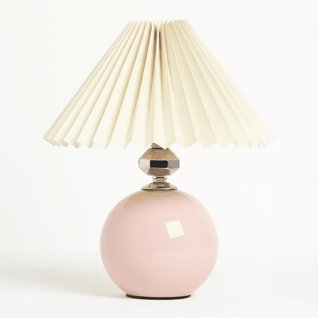 Lampa Plico | Retro styl i ceramiczna podstawa | 1.5 kg