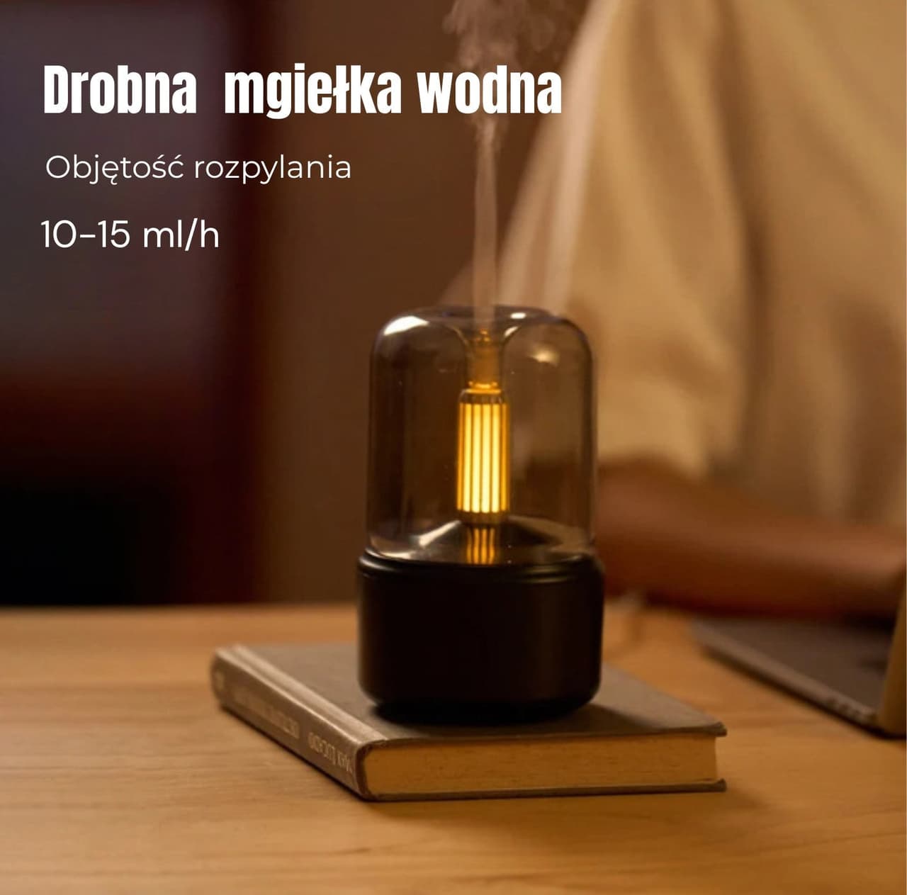 Nawilżacz Powietrza 120ml | Aromatyzacja | Waga 0,5kg