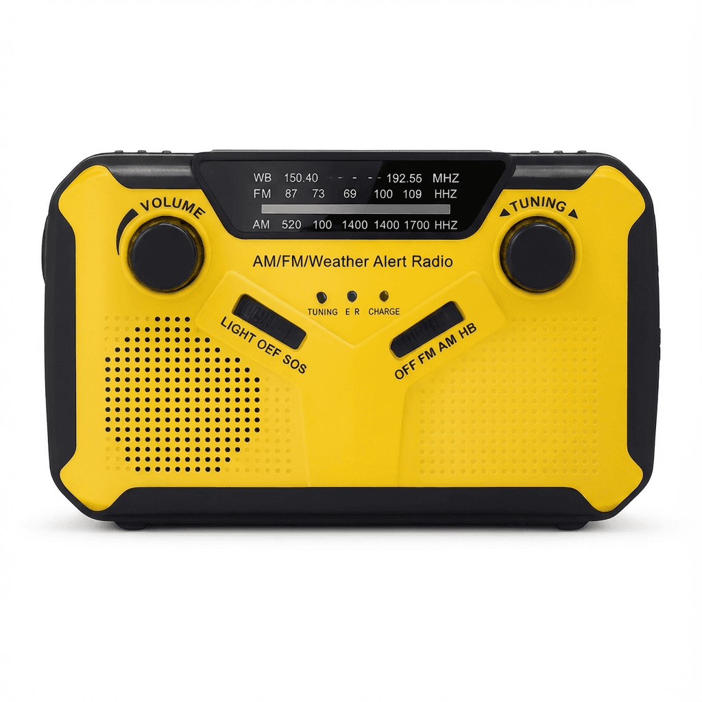 Radio Alarmowe Nirox | Funkcja SOS i Alerty Pogodowe 0.5kg