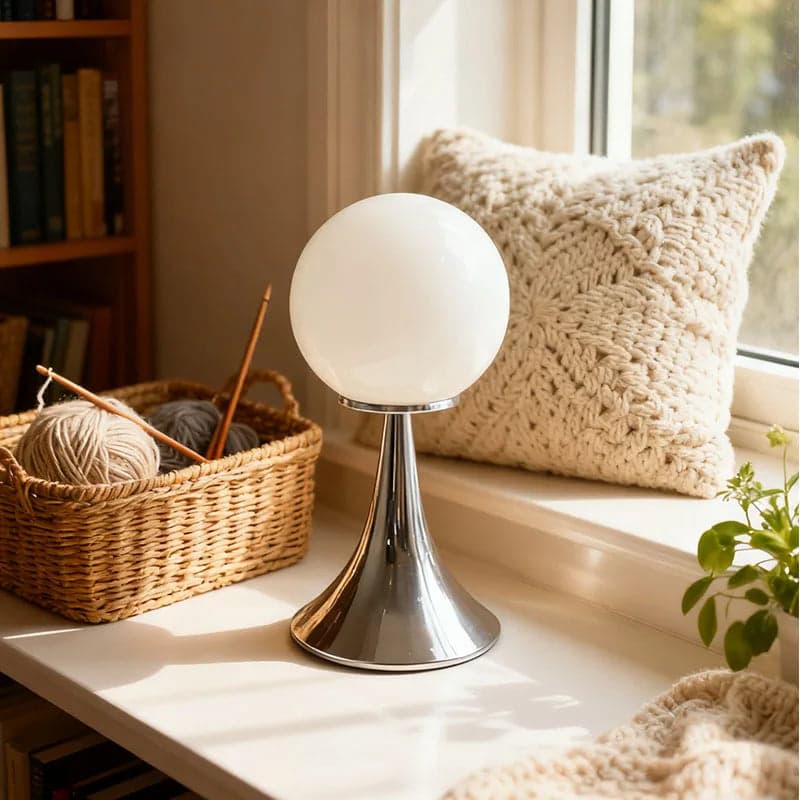 Kulista Lampa Biurkowa | Skandynawski Styl, 1,5 kg