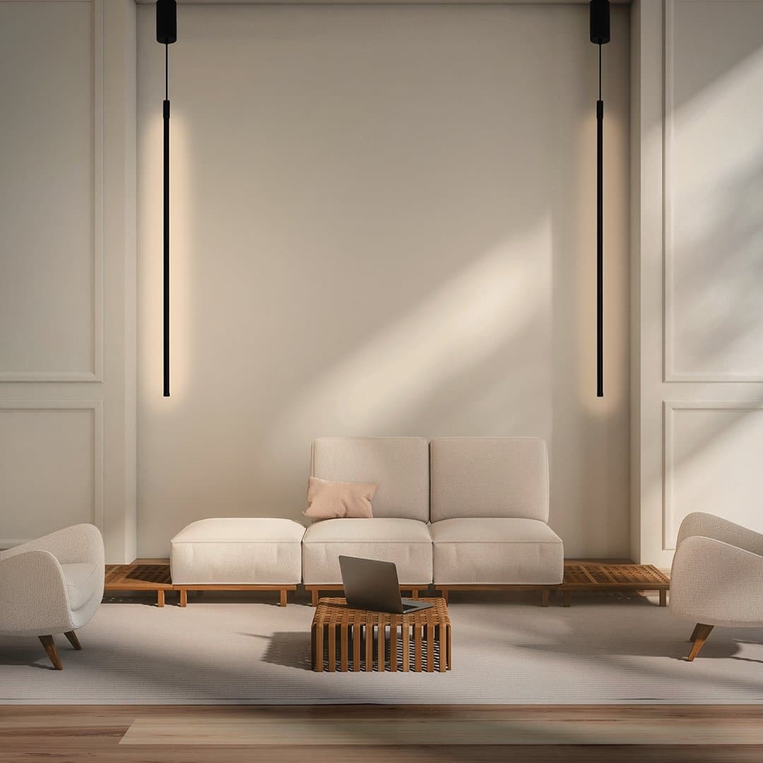 Lampa Wisząca LED | Minimalistyczny Design 1,5 kg - Idealna Lampa do Salonu