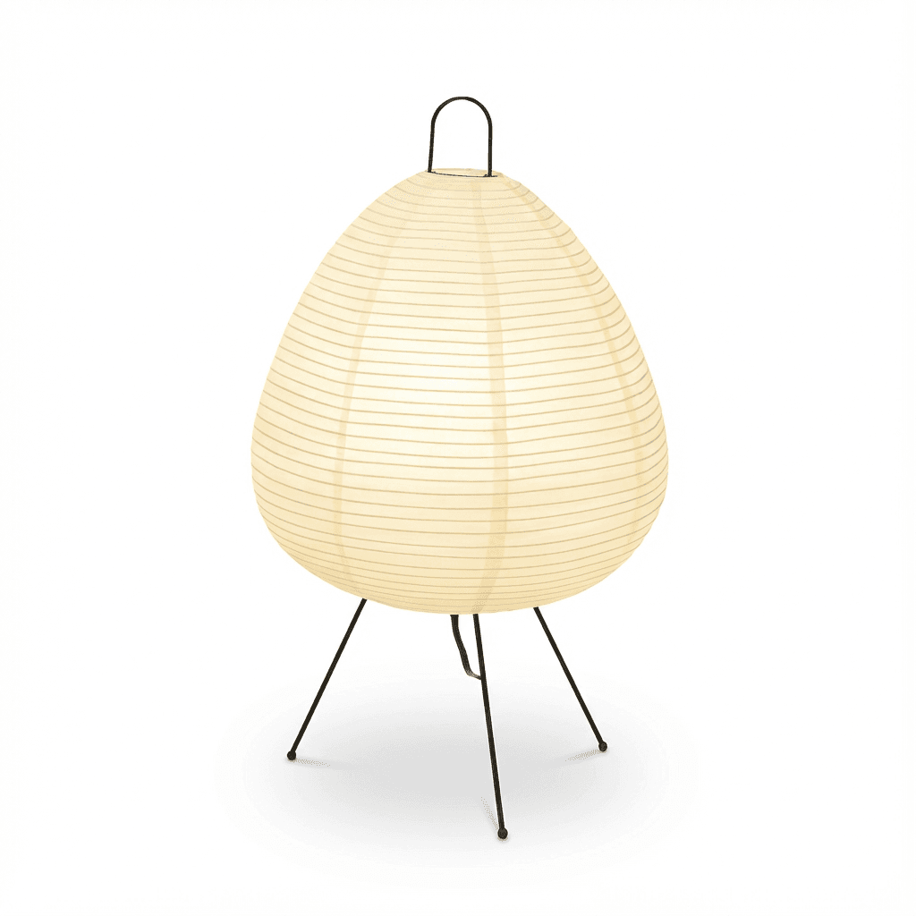 Lampa Stołowa Akari | Delikatny Papierowy Klosz 0,5kg
