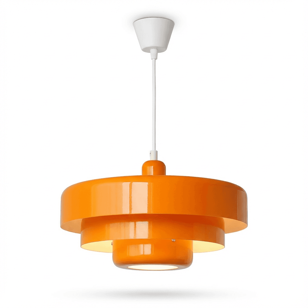 Lampa Wisząca Retrovia | Geometryczna Forma Metalowa 1,5kg