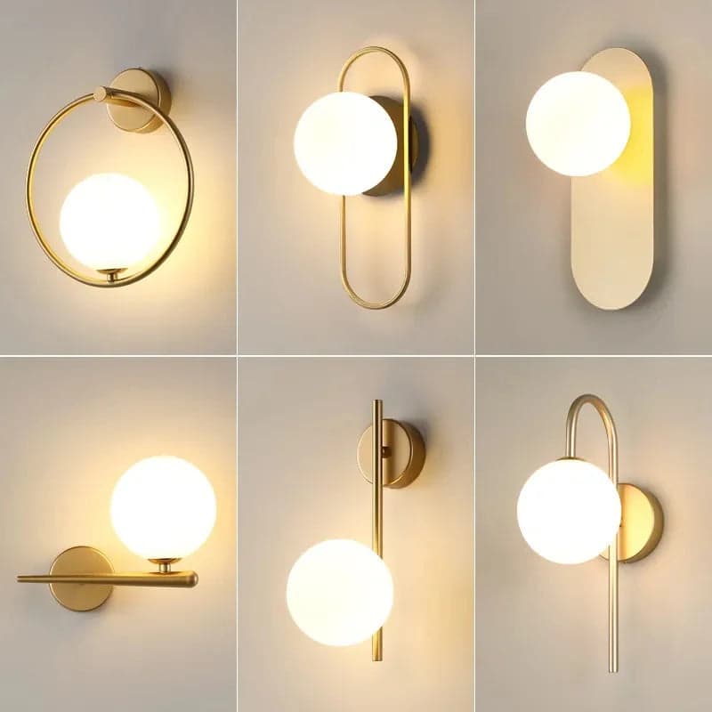 Kinkiet LED G9 9W | Nowoczesne Kinkiety Ścienne do Sypialni i Salonu, 0.5 kg