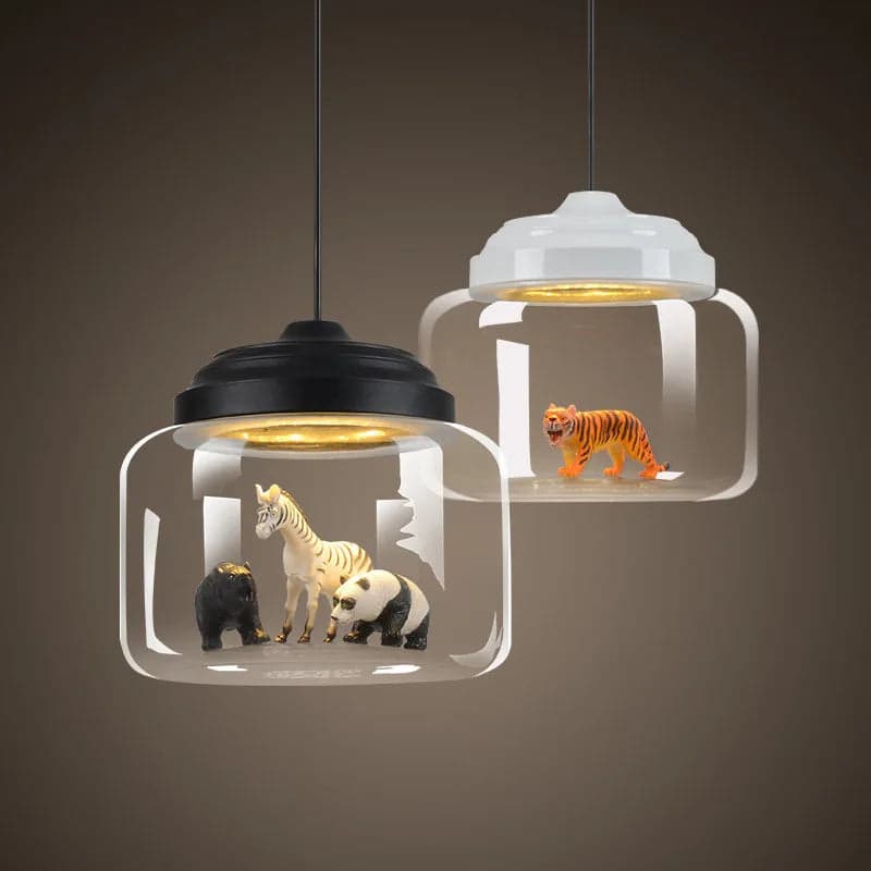Lampa Wisząca LED Z Szkłem | Idealna Do Pokoju Dziecięcego 1kg